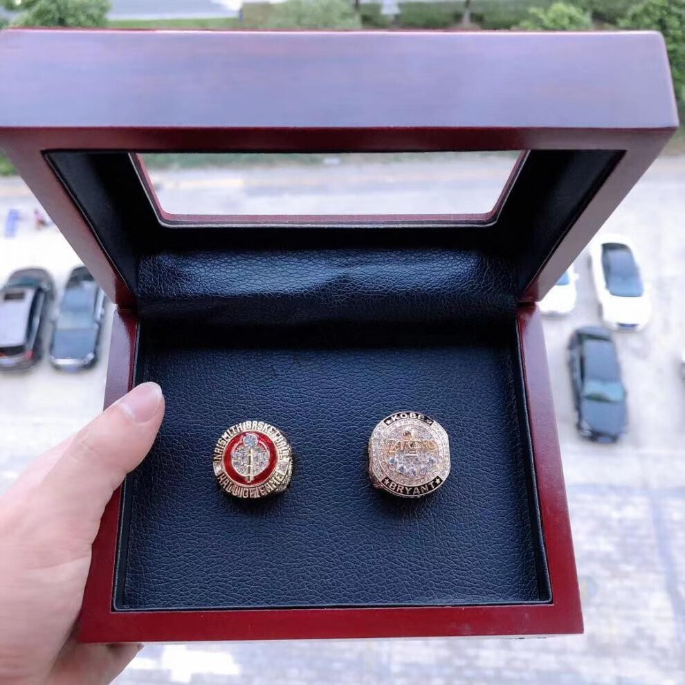 nba2021年科比名人堂戒指 篮球总戒指纪念戒指定制 2016科比 名人堂