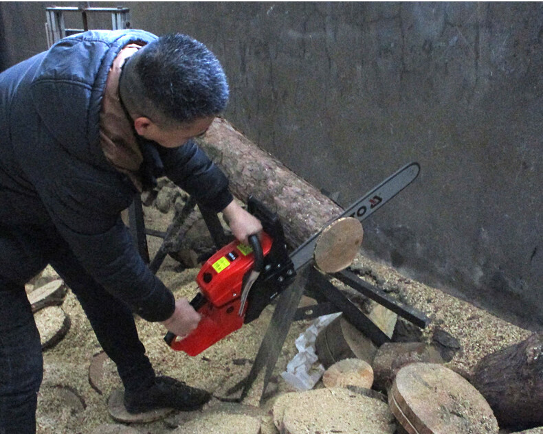 易尔拓yato手提式油锯汽油链锯砍树锯木伐木锯254ccyt84890