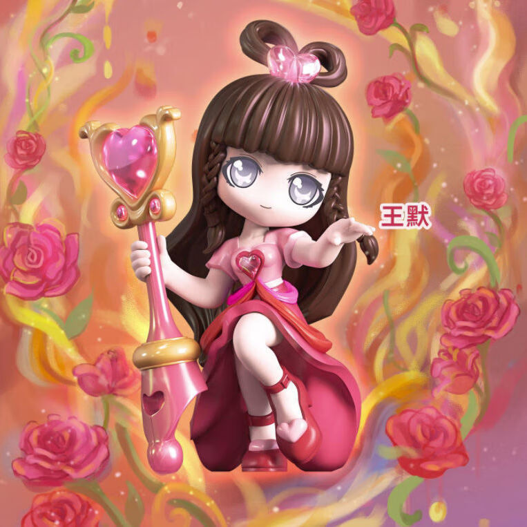 叶罗丽盲盒精灵梦时希冰公主模型摆件儿童节礼物男孩女孩玩具 叶罗丽