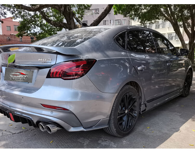 名爵6尾翼原厂第三代改装包围mg前唇后唇侧裙大小包围前后包围排气浅