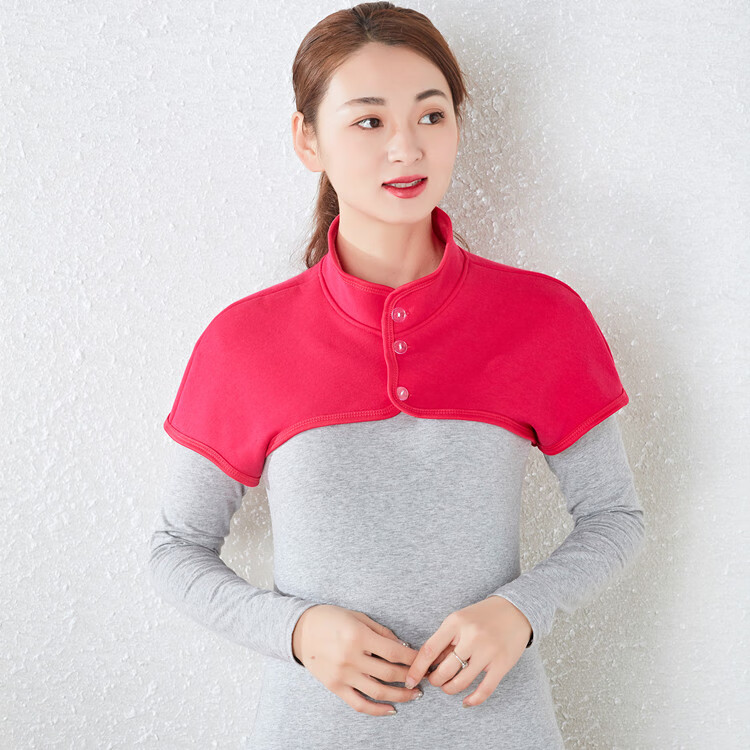 春夏季薄款护肩保暖睡觉肩周炎肩部坐月子护肩膀套纯棉透气脖套男女士