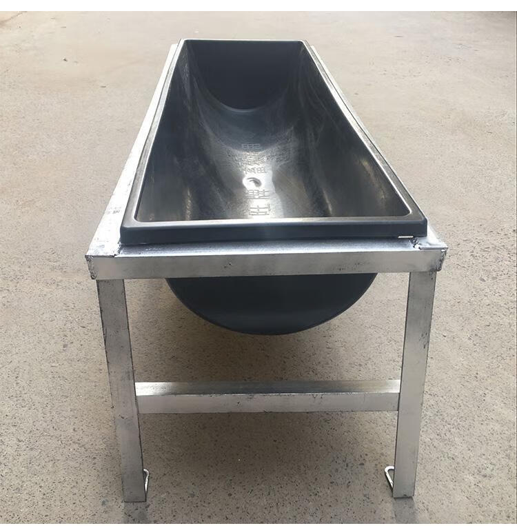 牛羊食料槽加厚塑料饮水槽喂牛羊的槽子畜牧养殖设备牛槽羊槽用品1米