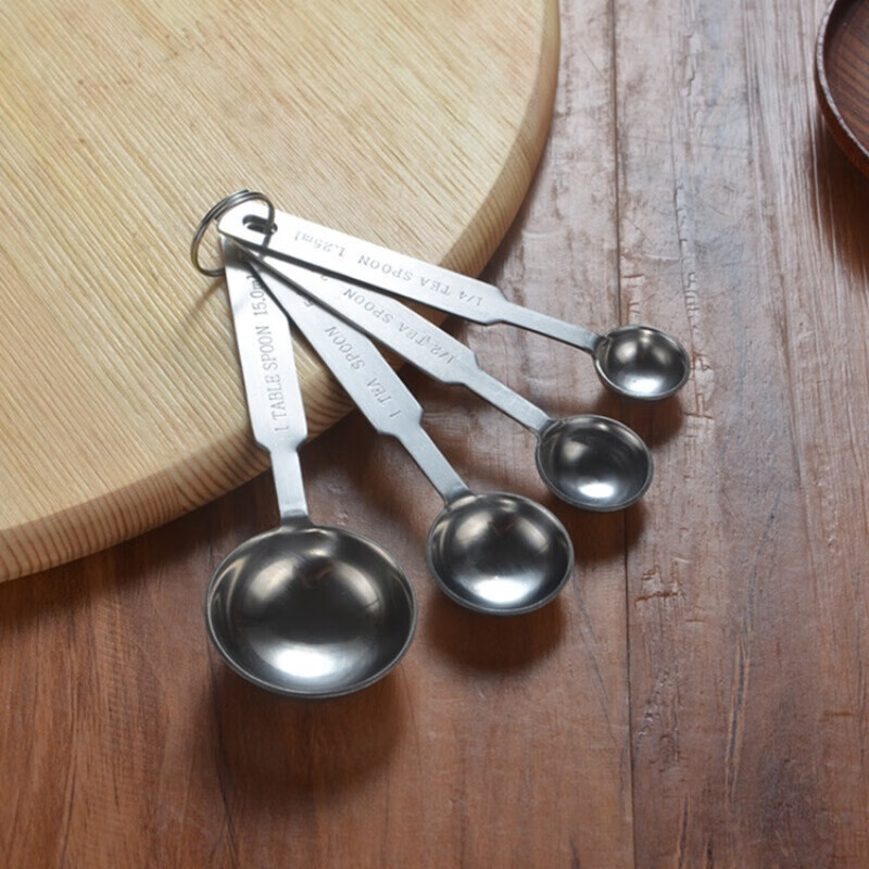 奶粉勺子定量勺304不锈钢量勺1g2g3g5g4g克勺咖啡婴儿米粉克数勺子