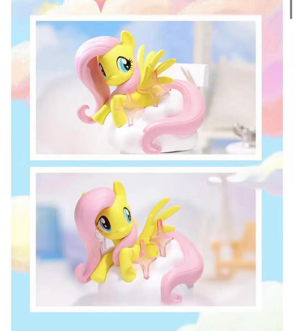 小马宝莉盲盒小马宝莉自然系列白云柔柔珍珠碧琪盲盒确认款 隐藏款