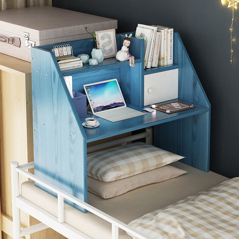 夏天床上书桌写字桌大学生宿舍上铺笔记本电脑懒人桌简易小型学习桌子