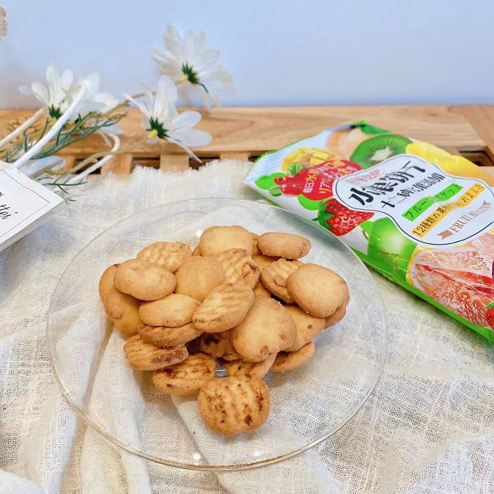 好味兜兜水果饼干好味兜兜水果饼干十二种水果饼干酥性饼干儿童小朋友