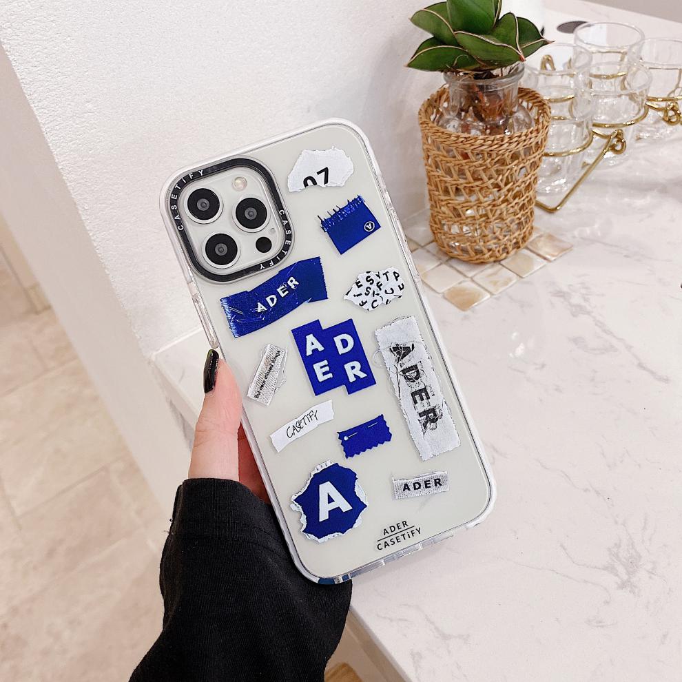 鹿纯luchun鹿纯casetify联名ader标签贴纸适用iphone13promax苹果1小