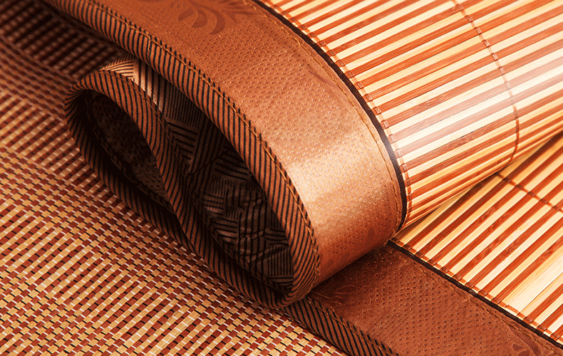 竹子凉席夏季裸睡竹席双面正反两用竹丝席子学生宿舍单人夏天生态水磨