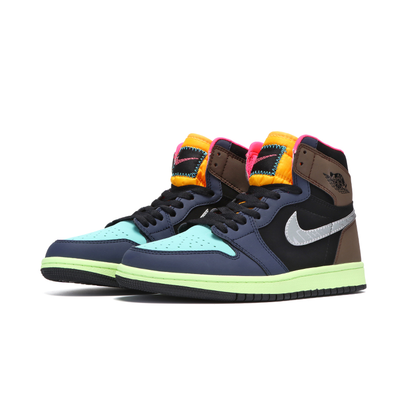 美步伦篮球鞋aj女鞋莆田盲盒情侣倒钩变色龙高帮男鞋休闲透气运动鞋aj