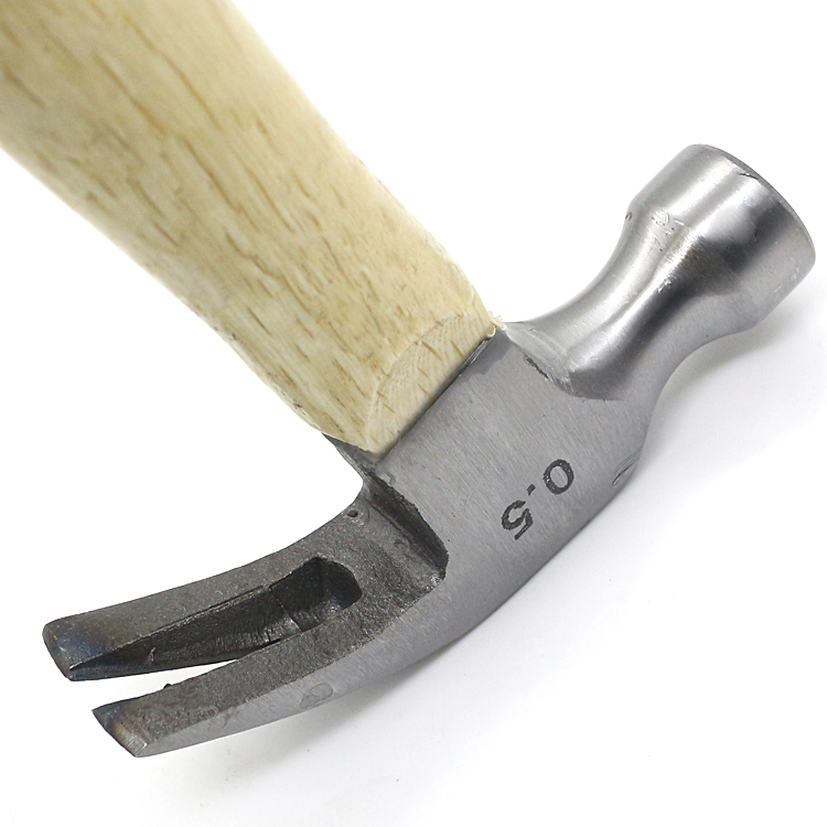 小锤子家用木工装修锤木柄一体起钉锤拔钉锤享动迷你短柄羊角锤025kg