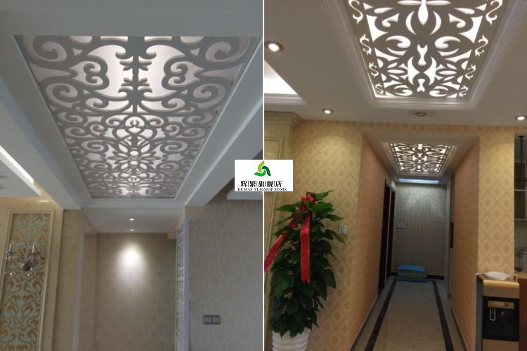 辉繁适用于羊皮纸透光膜pvc胶片灯罩材料橘黄云石中式木雕灯箱花格