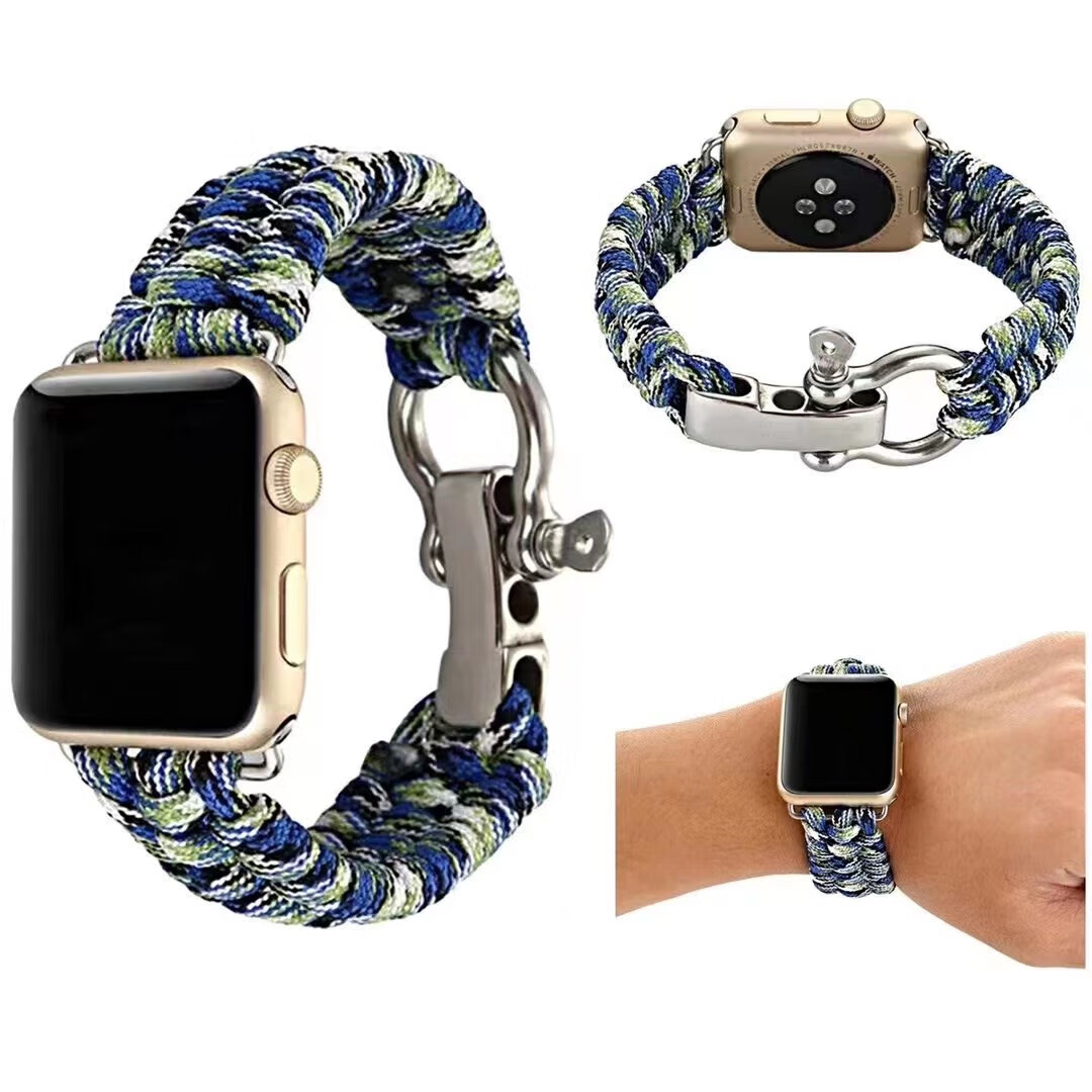 丹虎(danhu)苹果手表iwatchse运动户外伞绳表带iwatch2/3/4/5/6表带