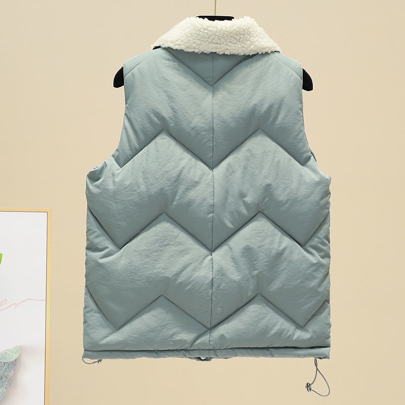 雅鹿羽绒服2021新款女冬季马甲简约显瘦洋气防寒超轻薄高质量时尚坎肩