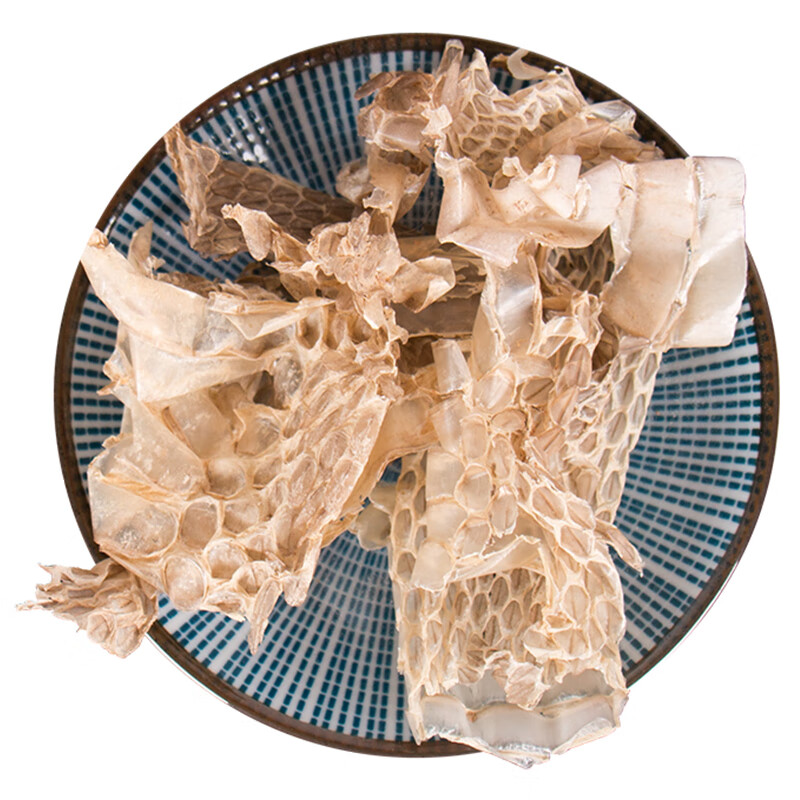 北京同仁堂100g中药材蛇皮蛇退白龙衣蛇壳龙皮蛇筋 壳龙皮蛇筋【图片