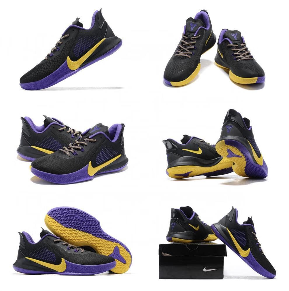 mambafuryep曼巴6代篮球鞋气垫减震实战男子运动鞋eybl39