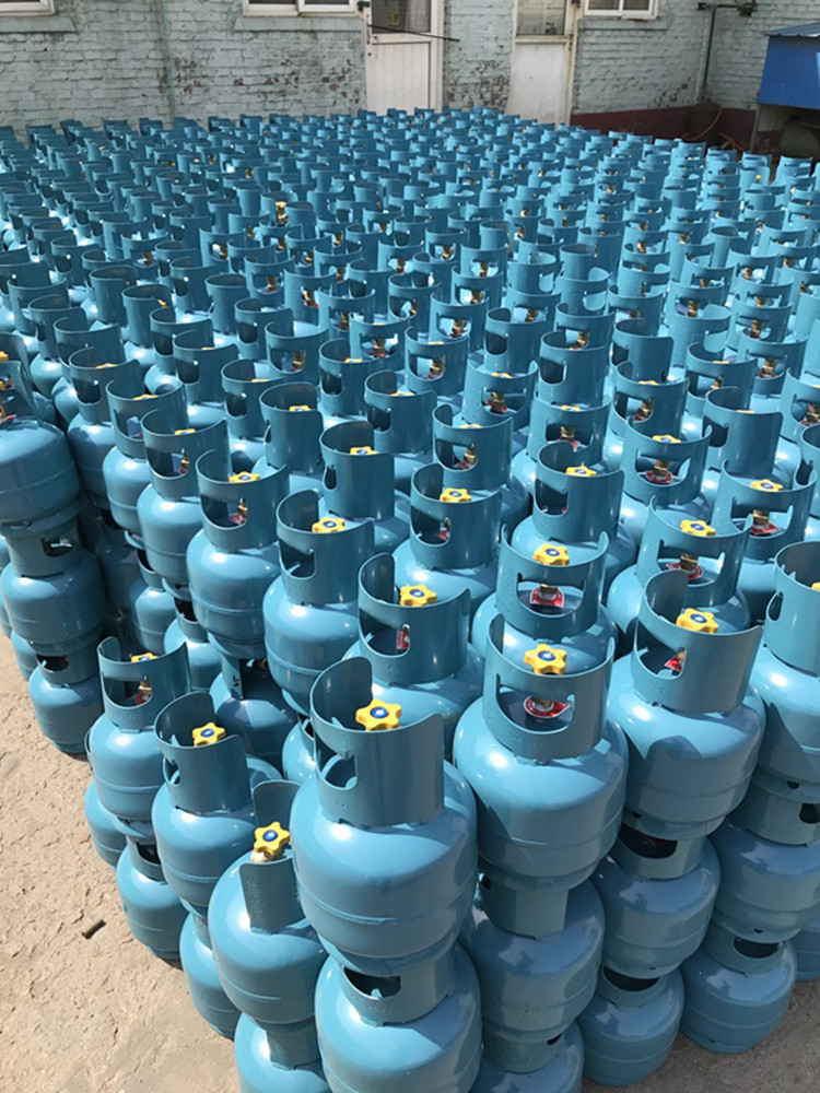 煤气瓶空瓶2021年百工液化气罐新款自闭阀小煤气瓶2公斤煤气罐空瓶2kg
