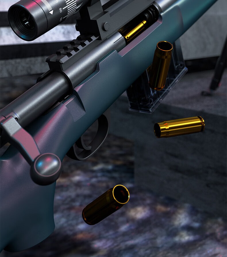 大号软弹玩具枪抛壳m24软弹枪可发射对战玩具8-12岁男孩手动上膛98k