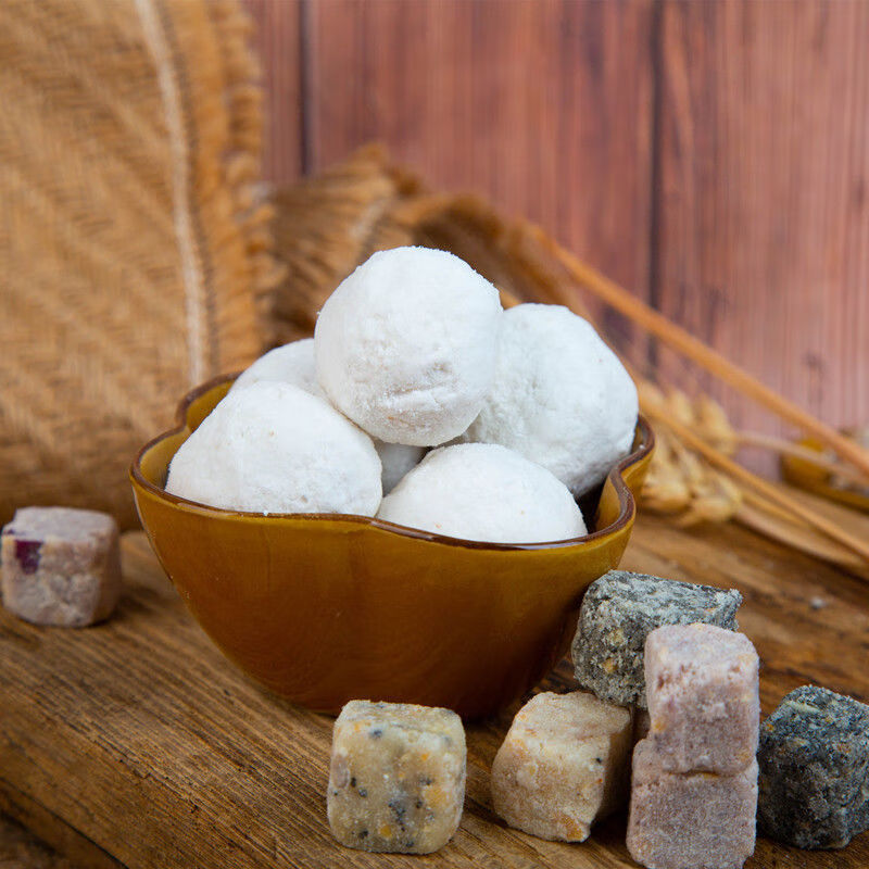 元宵馅料方块500克京德盛斋散装手工元宵汤圆馅料方块馅料五仁黑芝麻