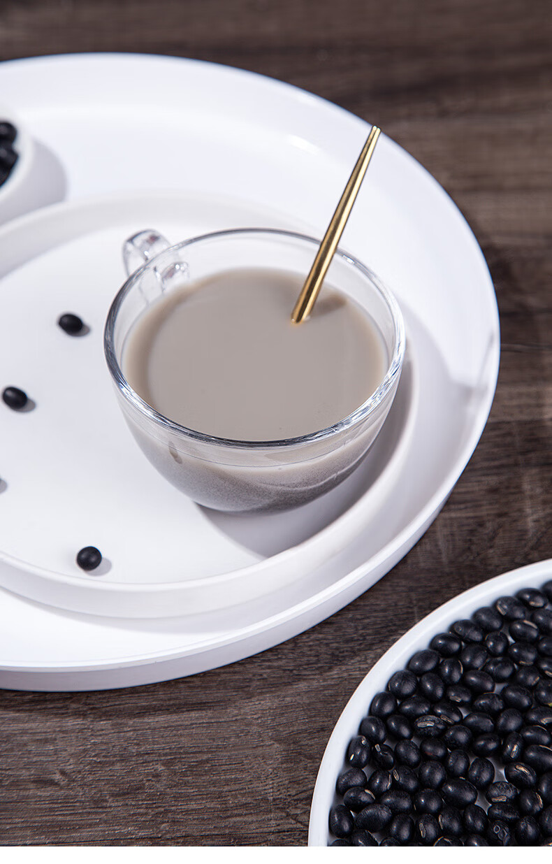 纯黑豆浆熟黑豆粉550g现磨口感营养早餐冲泡原味无添加不加糖 黑豆浆