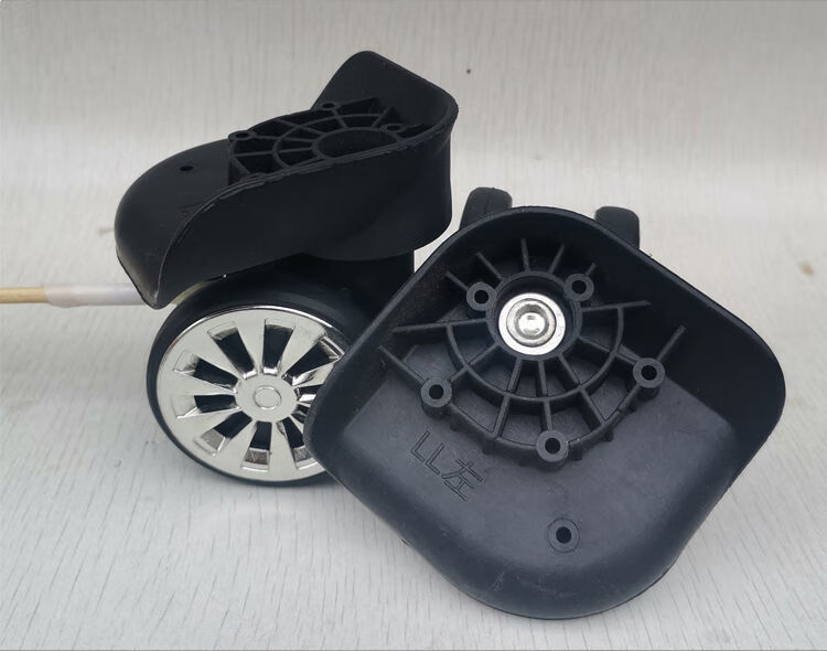 哲卜万向轮轮子滑轮脚手架轮拉杆箱轮子密码箱轱辘行李箱滚轮旅行箱