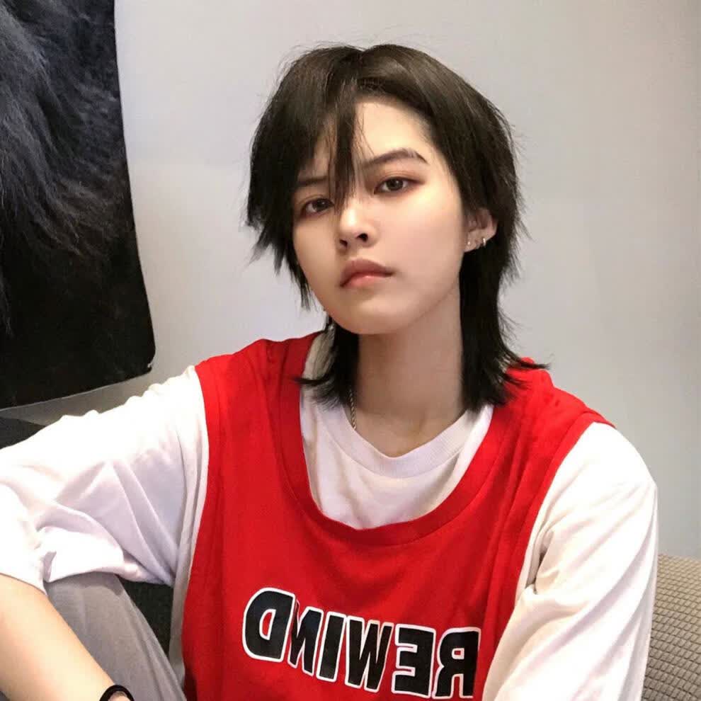 官方旗舰鲻鱼头假发男女中长发网红日系武士头发型韩版帅气可扎全头套