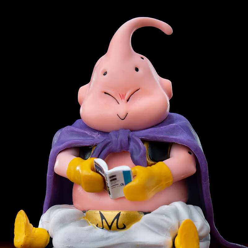 七龙珠gk游戏机魔人布欧手办模型汽车蛋糕摆件生日礼物公仔 笑脸游戏