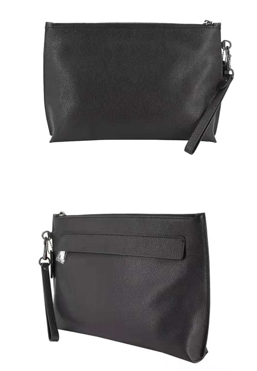 coach蔻驰男包男士时尚经典腋下包手腕包印花拉链钱包夹包手拿包