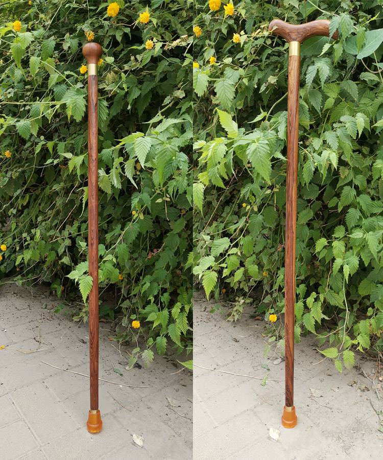 拐棍绅士登山文明杖黄花梨木 黄花梨双头手杖 备注身高【图片 价格