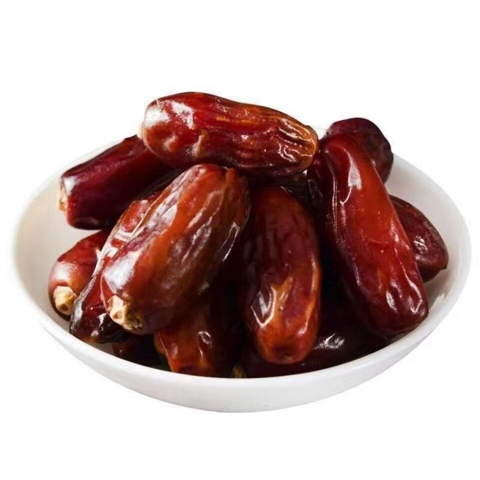 椰枣5/1斤装伊拉克枣黄金椰枣进口沙特阿拉伯黑椰枣伊朗枣大颗粒