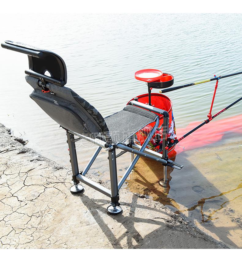 钓椅全套高端2021新款骑士钓椅全地形骑士椅包野钓椅铝合金折叠多功能