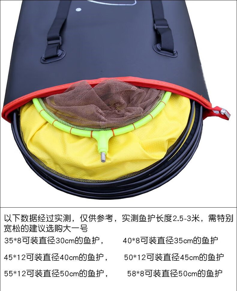 鱼护包手提袋 饵料收纳包钓鱼手提包鱼护包手提袋多功能eva加厚防水