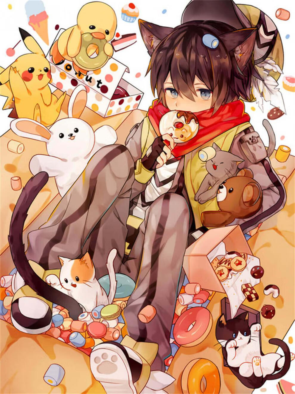 拼图凹凸世界1000片动漫周边木质拼板次元雷狮安迷修手工diy礼物款式