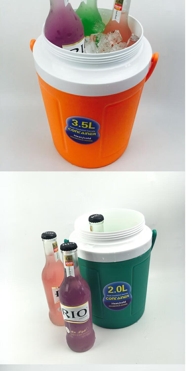 冰块保温箱 塑料车载带盖户外便携密封冰桶冰块桶保温冷藏箱钓箱冷饮