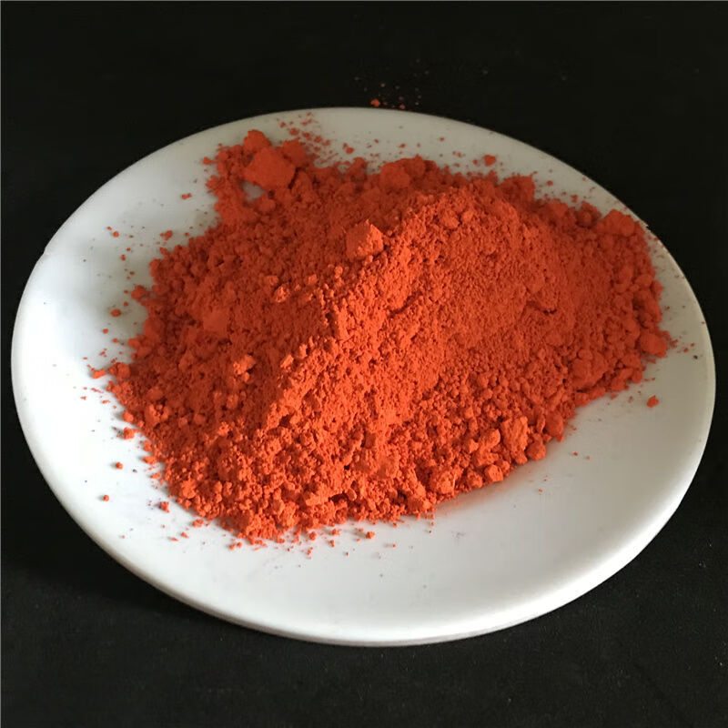 红丹粉 工业机床刮研用研磨用机械磨具用钳工防锈颜料 橙红色粉末 50