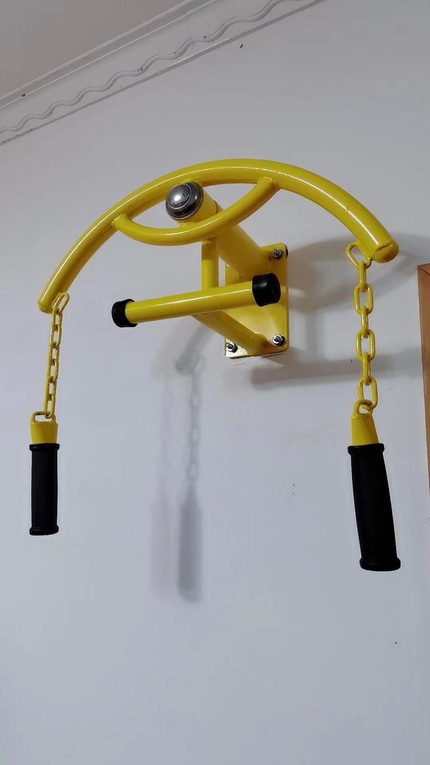 上肢牵引器家用室内外中老年人肩颈锻炼壁挂式健身器材力量牵拉器 壁