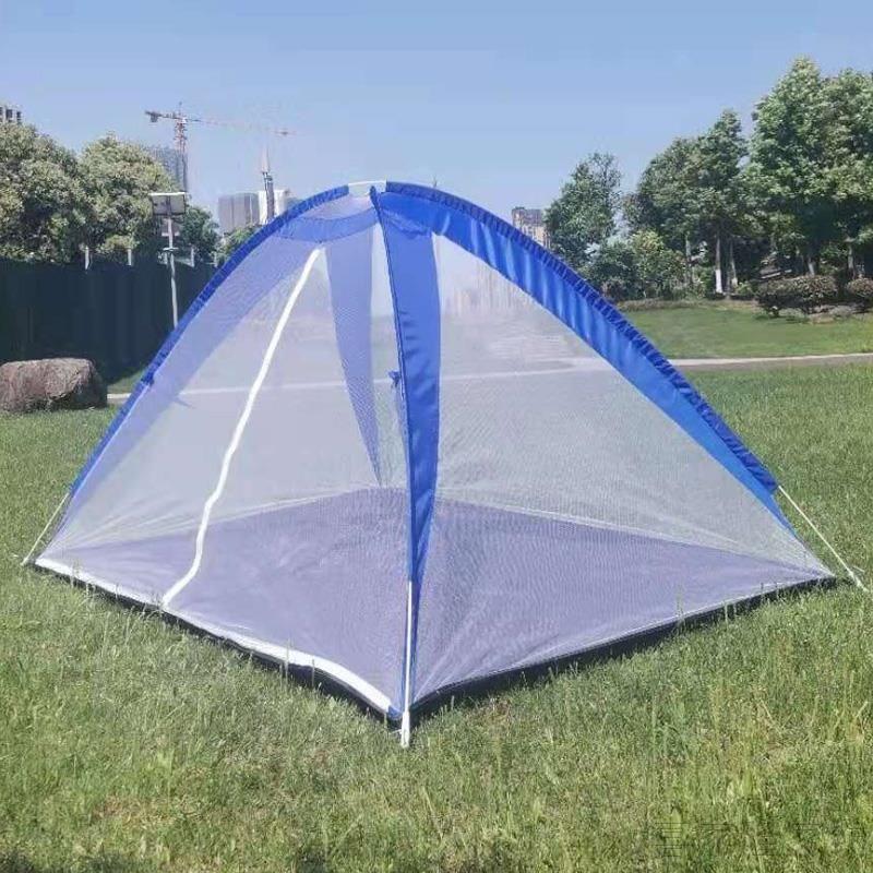 露天蚊帐户外蚊帐免安装可折叠式防蚊露天帐篷庭院露营野外车载打地铺