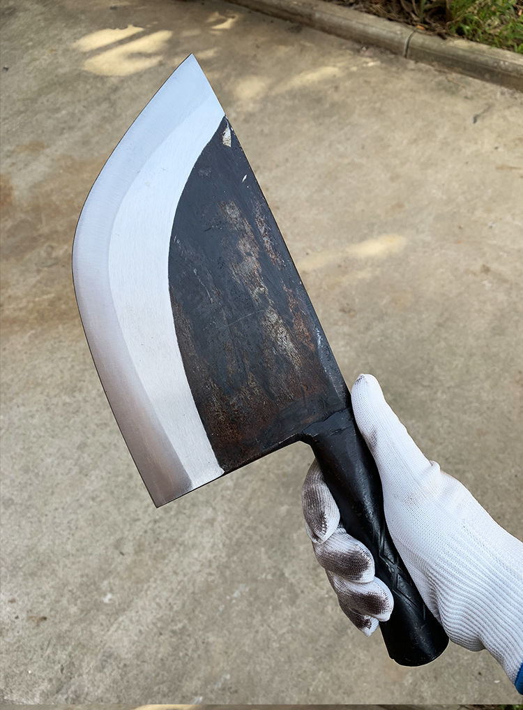 商用加厚手工锻打斩骨刀剁骨刀猪肉刀骨斧刀屠夫刀骨专用刀轴承钢26