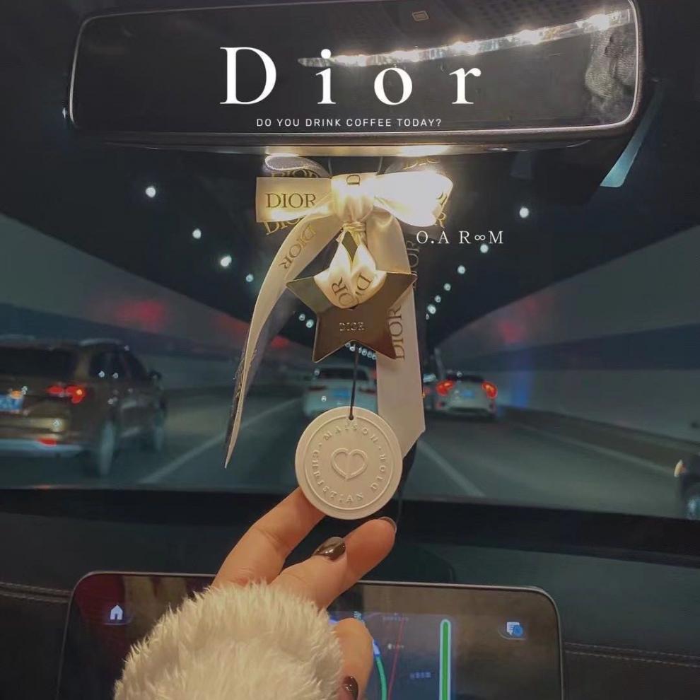 五角星星扩香石车载挂饰装饰品五星金属吊坠丝带花版花纹雕花 diy幸运