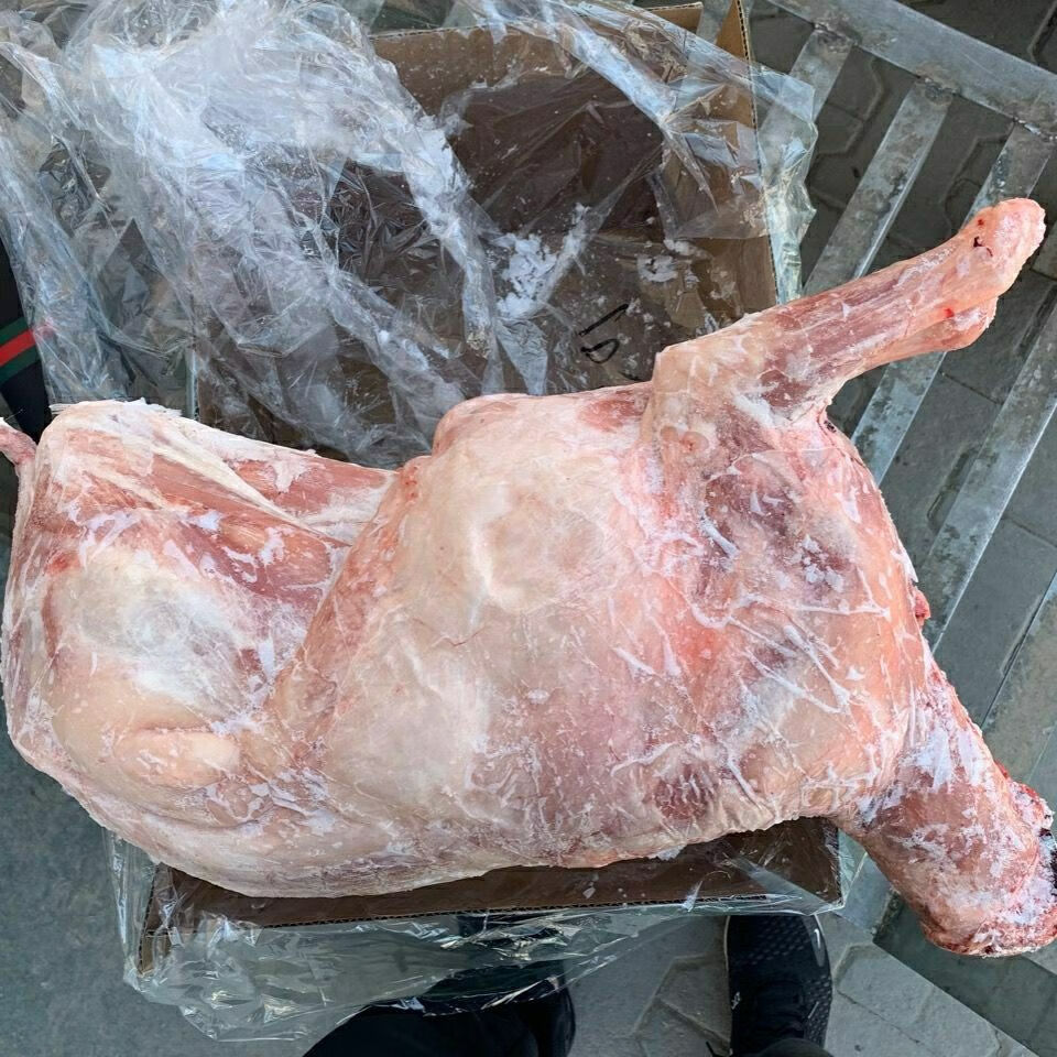 新鲜冷冻烤全羊内蒙古小羔羊烧烤酒店食材10斤装多退少补