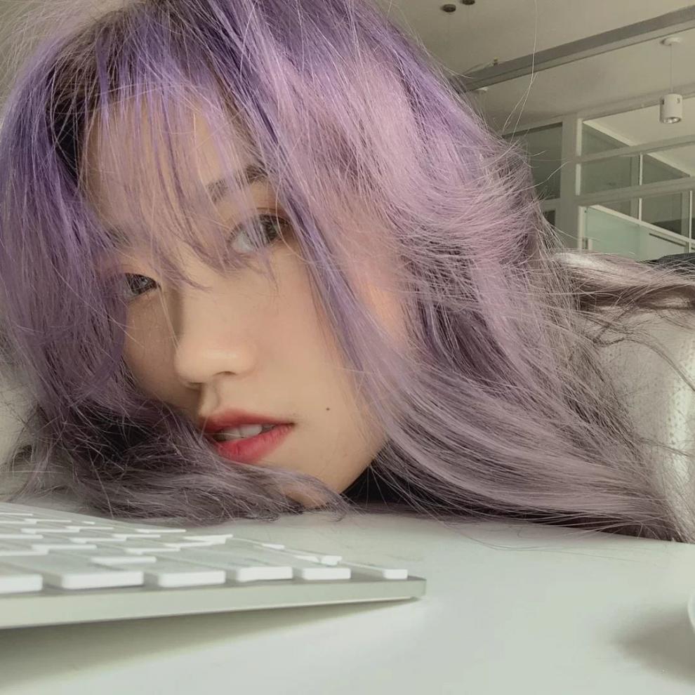 粉色系2022流行黄皮显白染发膏樱花粉芭比粉渣女粉淡粉西柚粉仙女粉