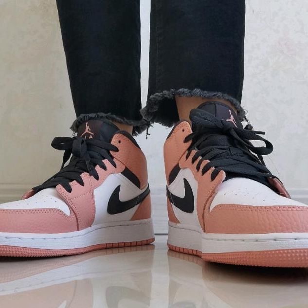 mid乔1中帮香芋紫巴黎灰蓝紫樱花粉男女鞋板鞋ad4666-10 aj中帮香芋紫