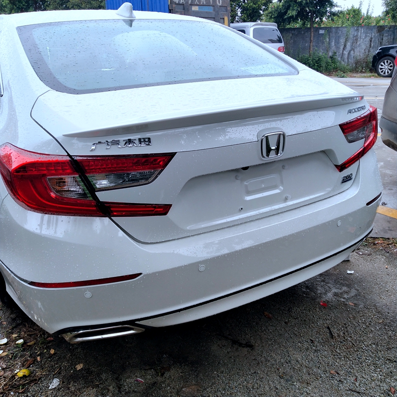 适用于2018-2021款十代雅阁尾翼全新雅阁专用原厂款改装免打孔烤漆压