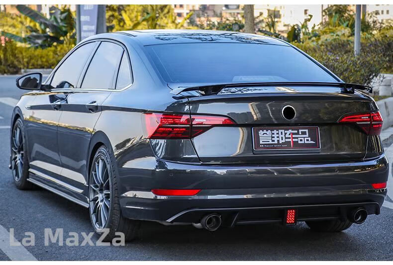 适用于适用19-21款大众速腾尾翼新速腾改装件爆改外观定风翼鸥翼 烤漆