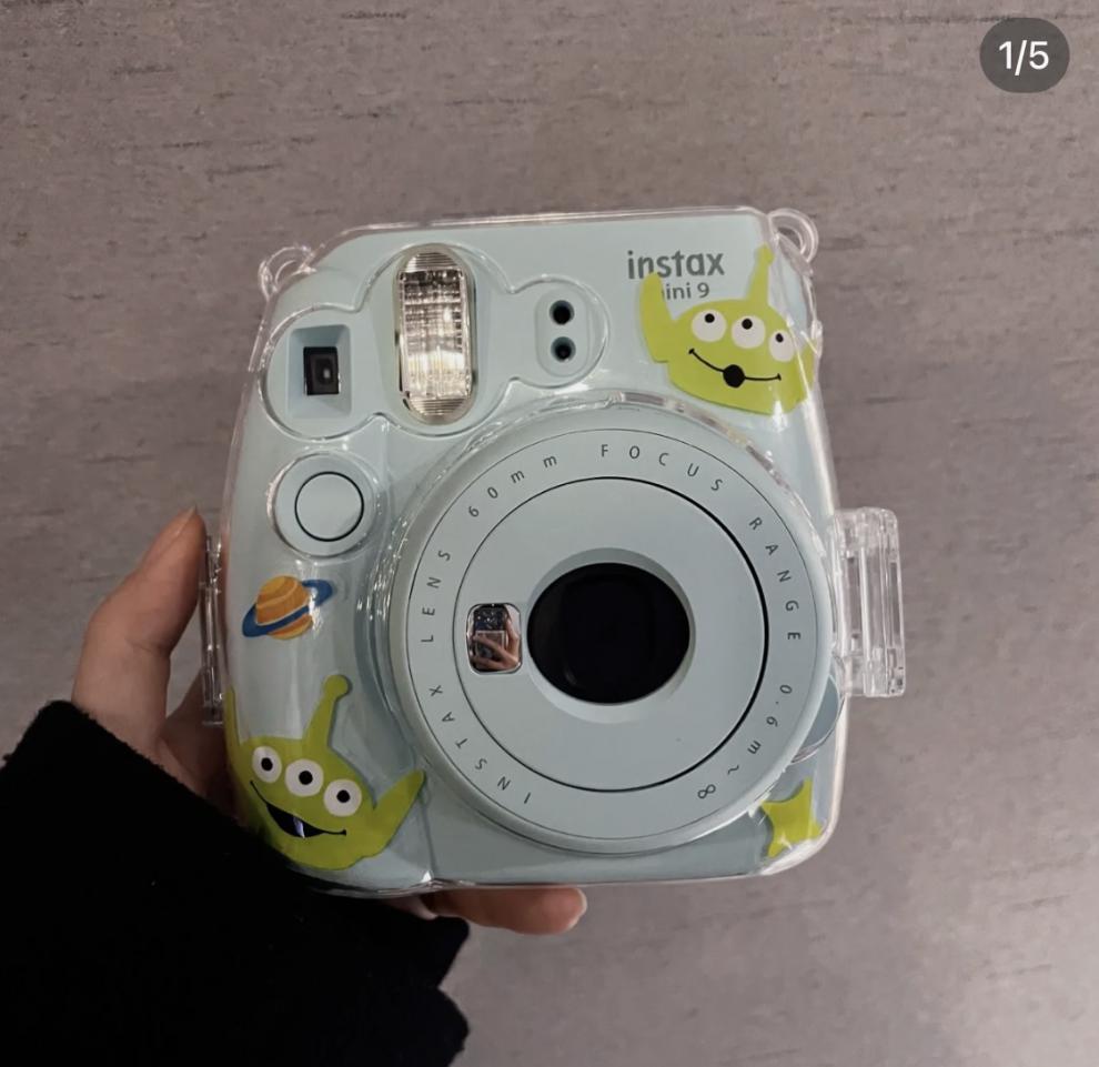 漂真全新美代 富士拍立得instax mini9 mini40 mini90冰雾蓝有自拍