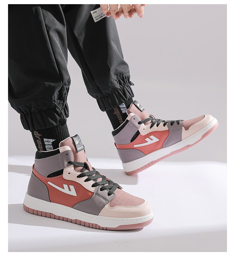 回力鞋类回力男鞋高帮aj板鞋休闲鞋男女士新品秋冬季情侣皮面经典空军