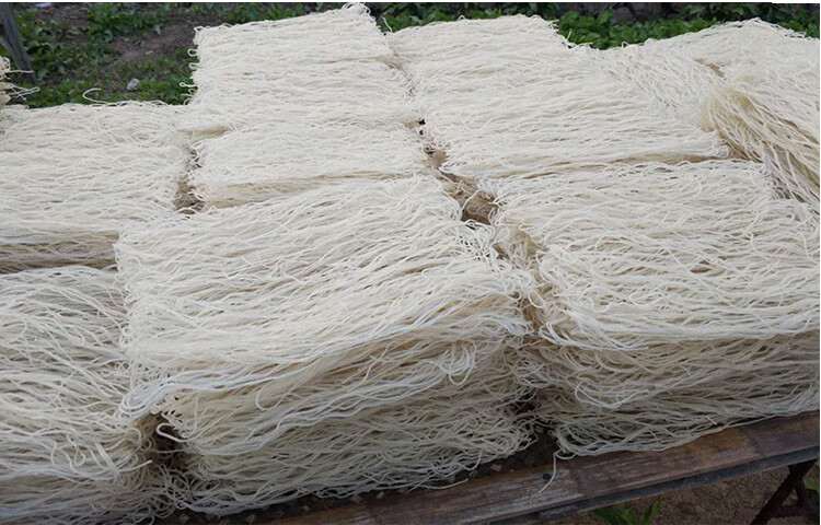 江西米粉干上饶特产广丰干粉 洋口炒粉农家水粉4.5斤 粉4.