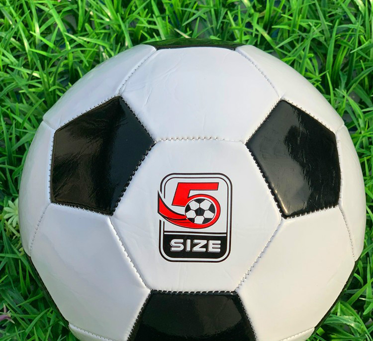 3号儿童足球4号小学生中考足球5号足球712岁4号炫酷红蓝块亏损出库