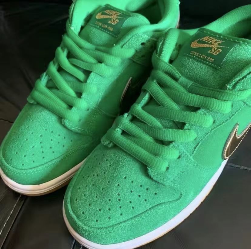 耐·克ni·ke官方旗舰dunk low sb low pro"shamrock" 绿色 39【图片