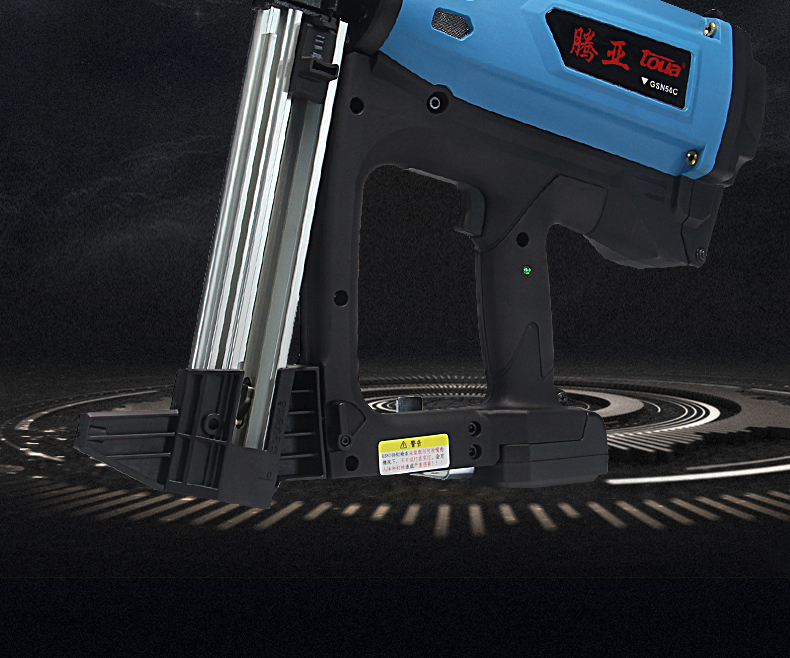 瓦斯枪电动射钉枪水电射枪钢钉气钉水泥打钉枪瓦斯射钉抢 腾亚50b多