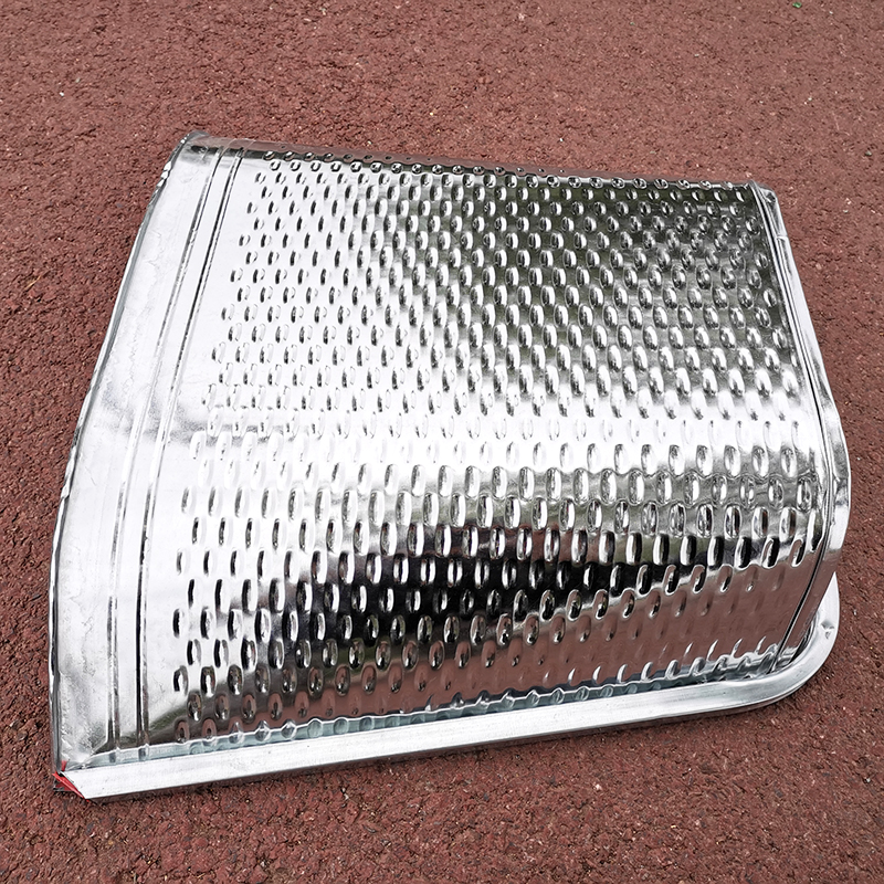 农用特大号簸箕铁皮撮子铁簸箕加厚铁畚箕铲撮粮食斗子筛子网京闪配送